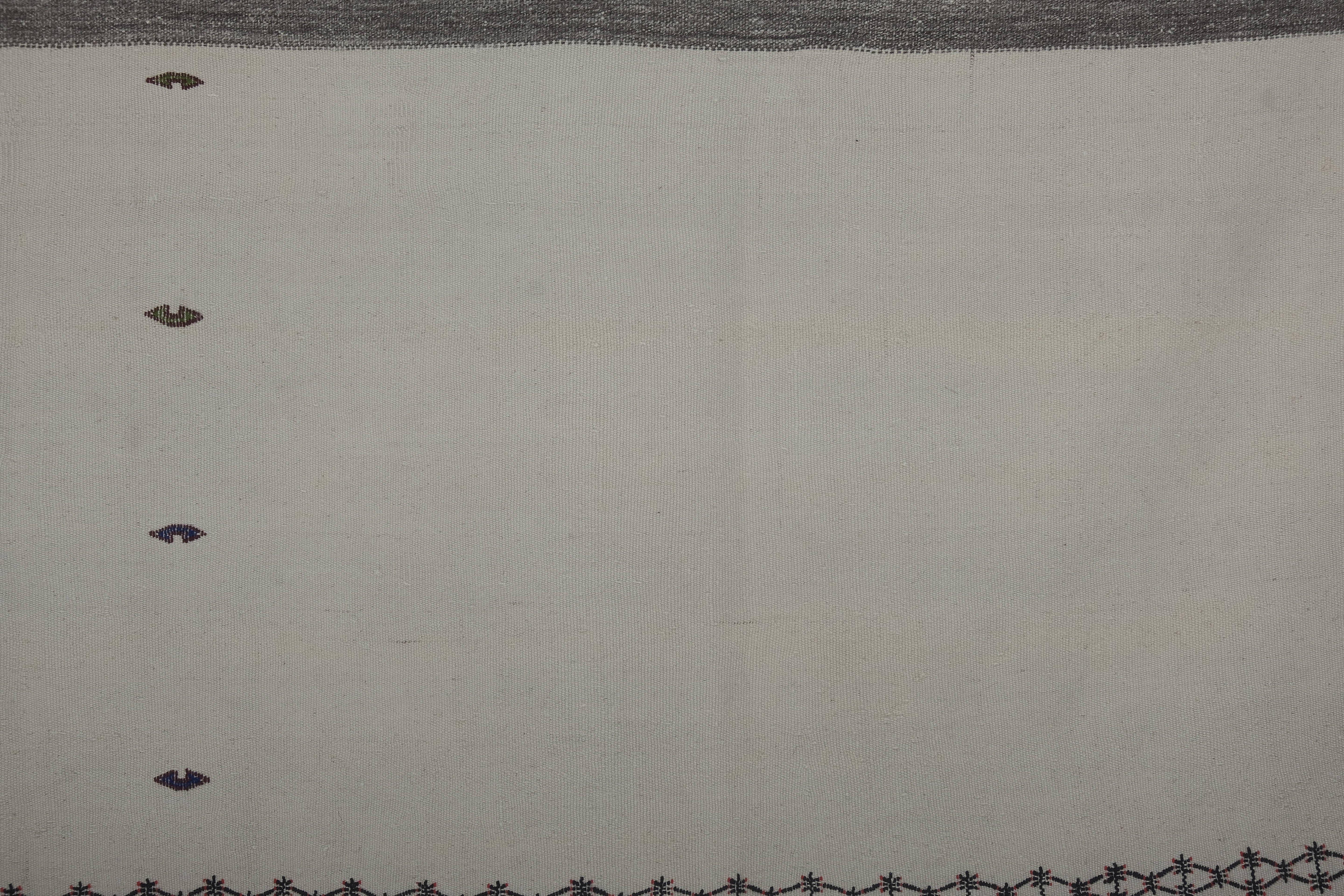 Vintage Turkish Kilim Runner 3'1'' x 10'6''