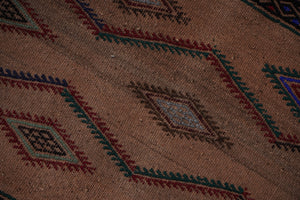 Vintage Turkish Jajim Runner 1'7'' x 12'6''