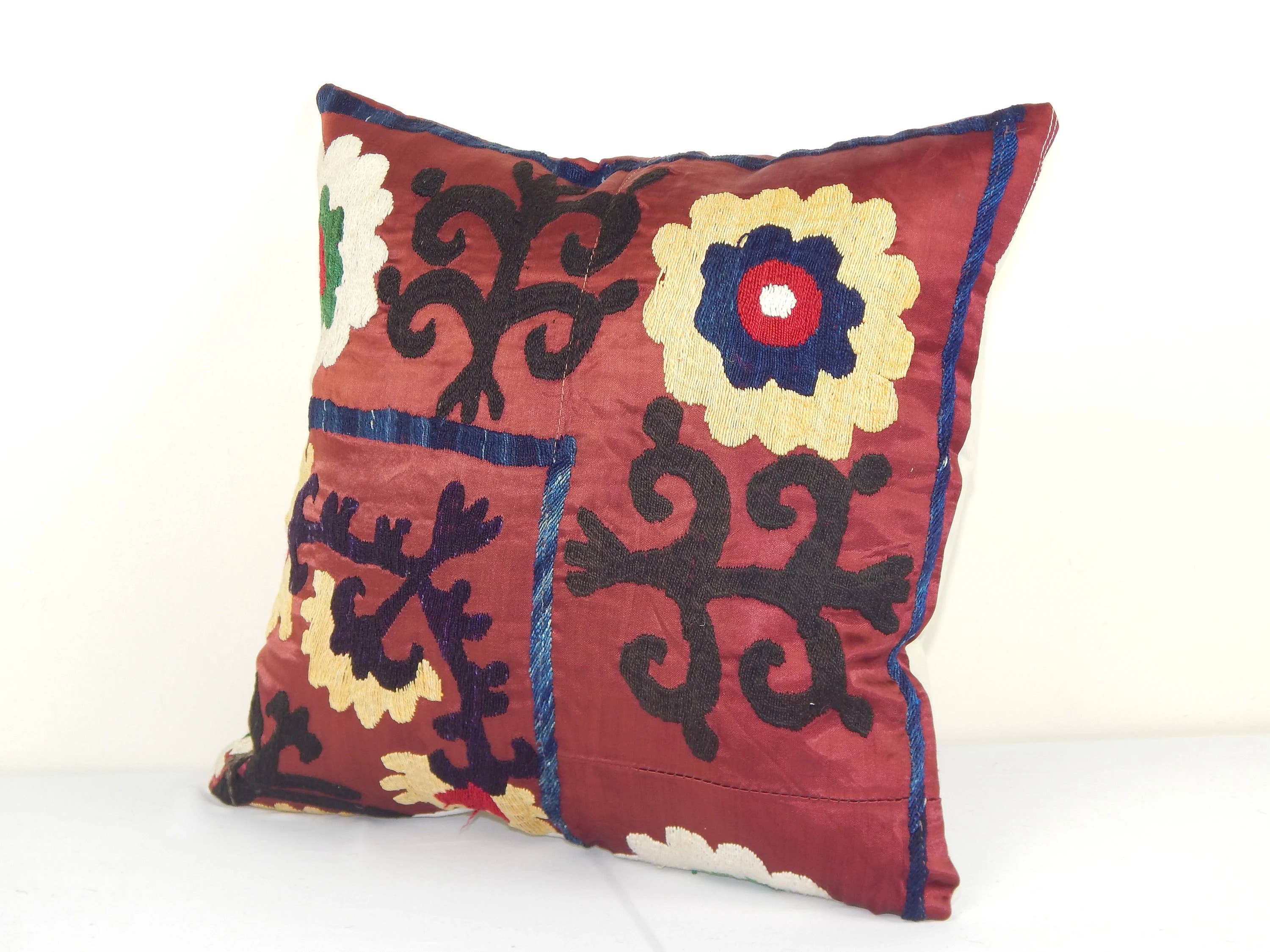 Suzani Pillow Cover | 16'' x 16''