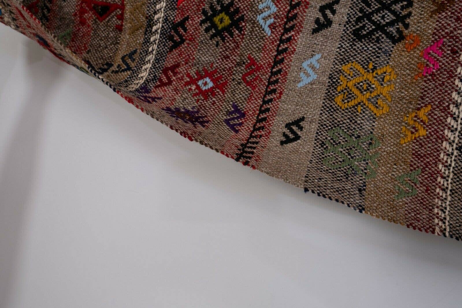 Vintage Turkish Kilim Runner 3'3'' x 9'3''