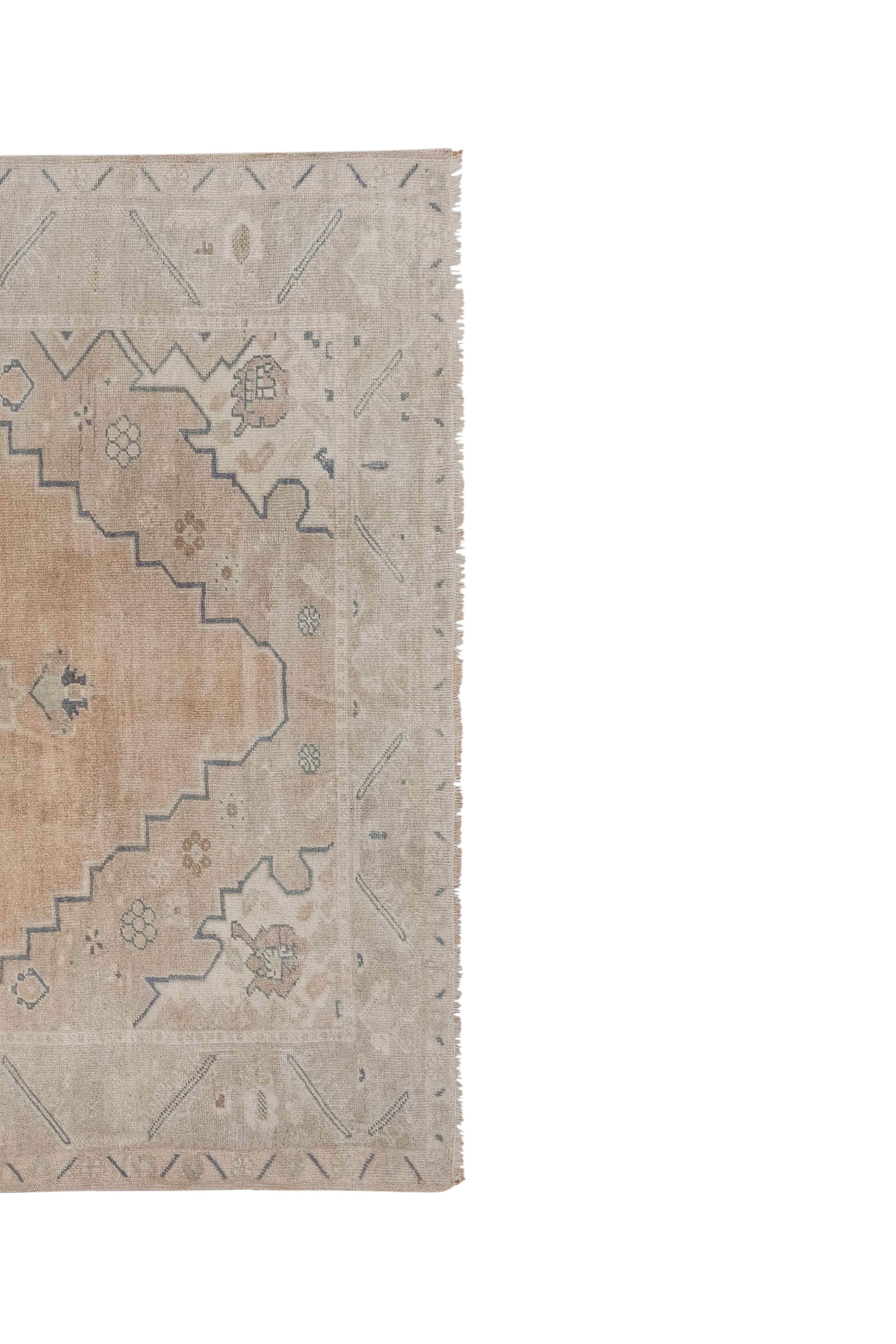 Vintage Oushak Rug 5'11'' x 8'7''