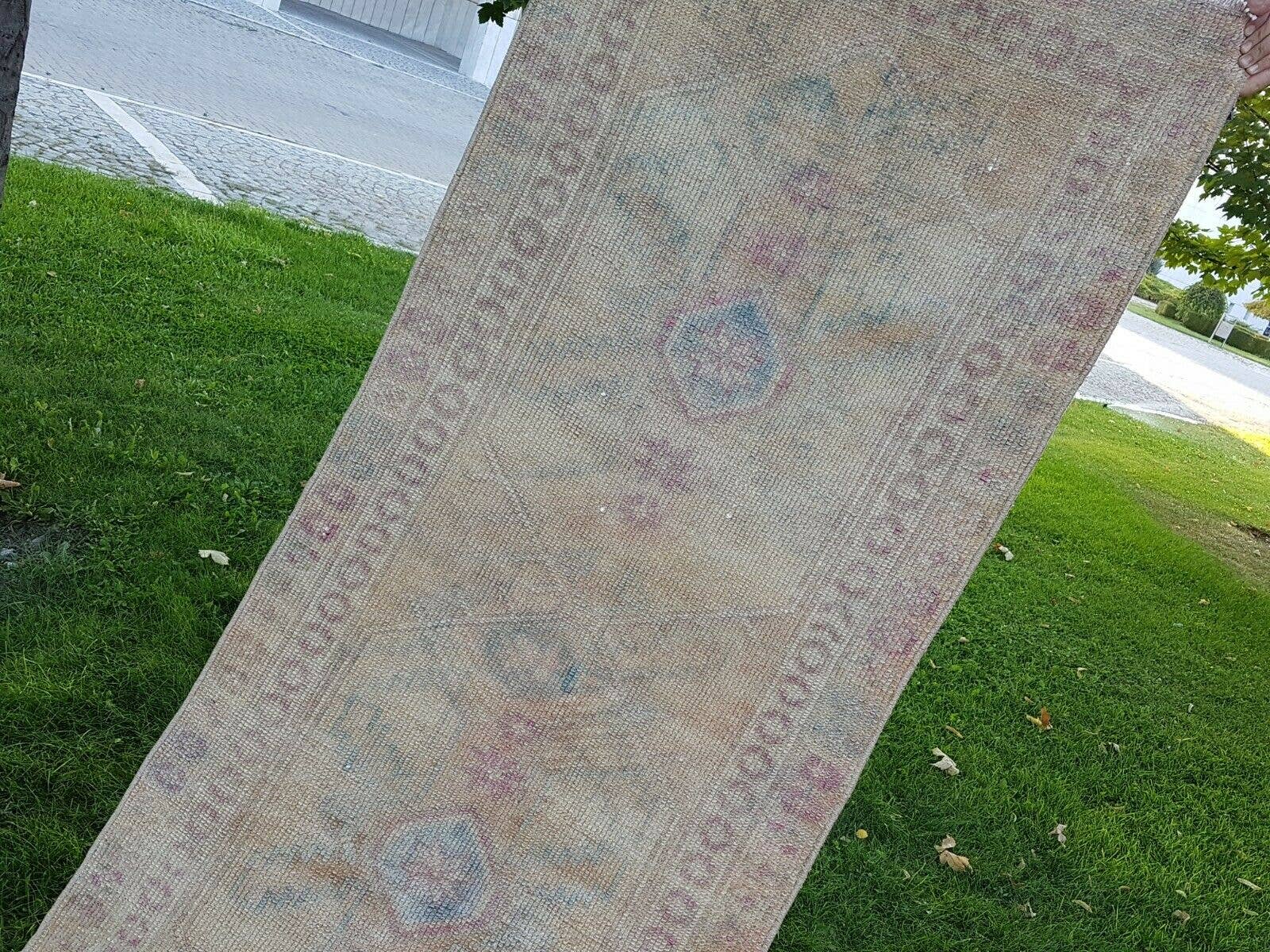 Vintage Herki Runner Rug 2'10'' x 12'2''
