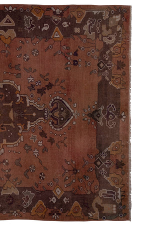 Vintage Turkish Konya Rug 5'1'' x 8'4''