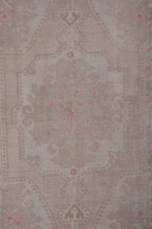 Vintage Oushak Rug 4'1'' x 7'1''