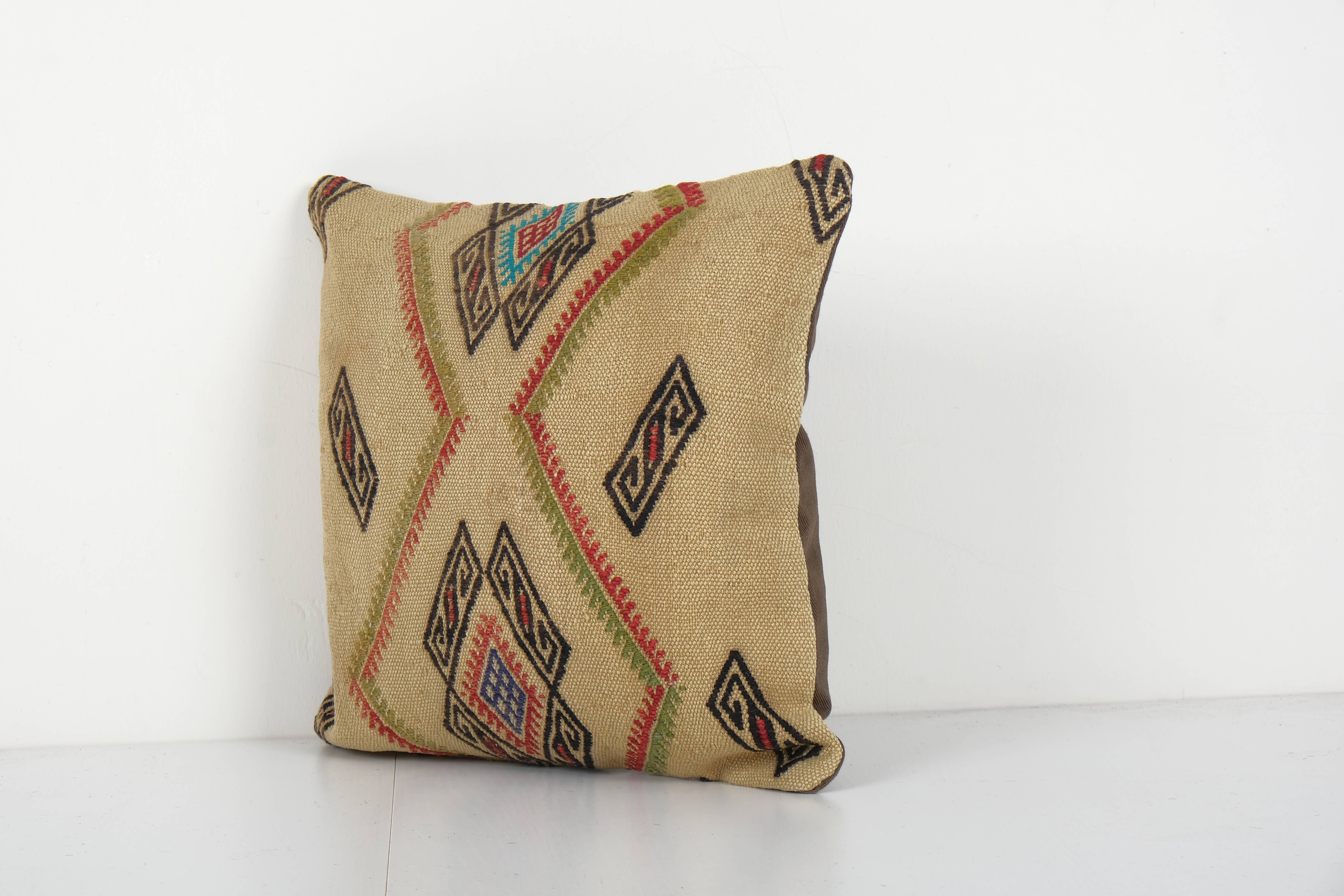 Kilim Pillow Cover | 16'' x 16''