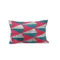 Silk Ikat Velvet Pillow Cover | 16'' x 24''