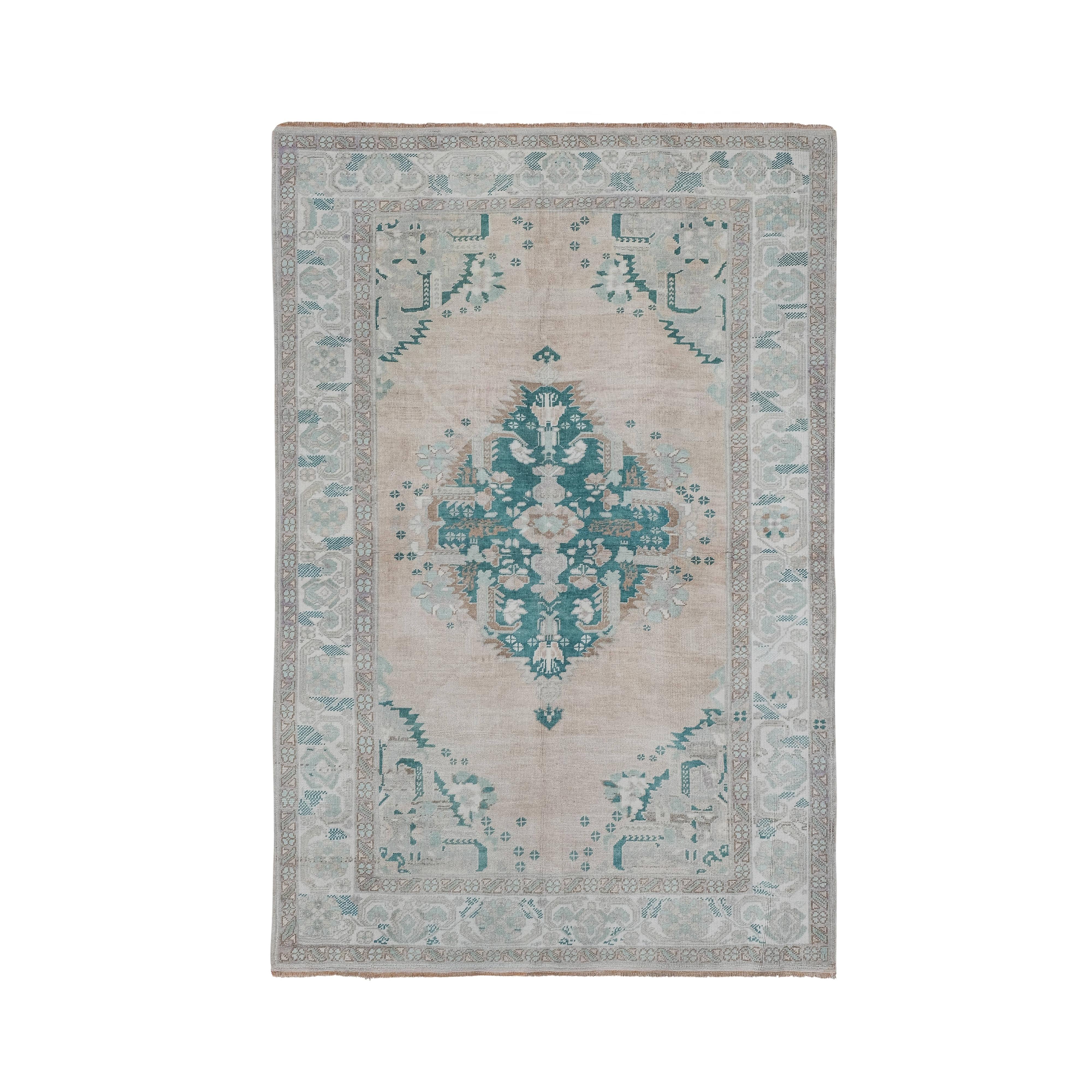 Vintage Oushak Rug 5'9'' x 8'6''