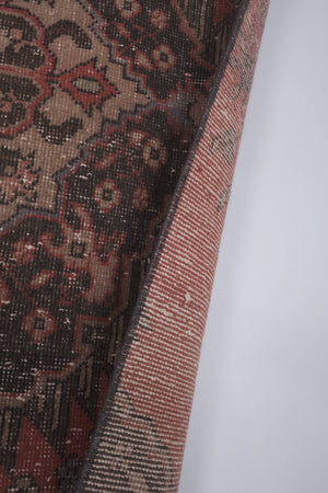 Vintage Turkish Runner Rug 3'4'' x 13'3''