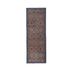 Vintage Turkish Karapinar Rug 2'6'' x 7'5''