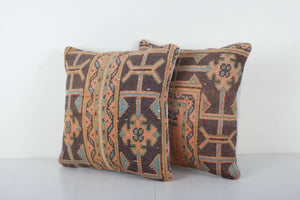 Rug Pillow Cover Set of 2 | 18'' x 18''