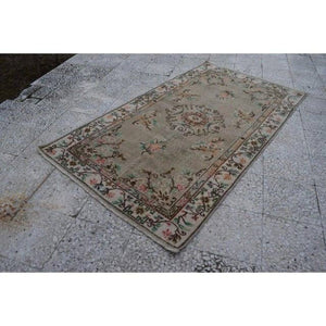 Vintage Oushak Rug 3'9'' x 6'10''
