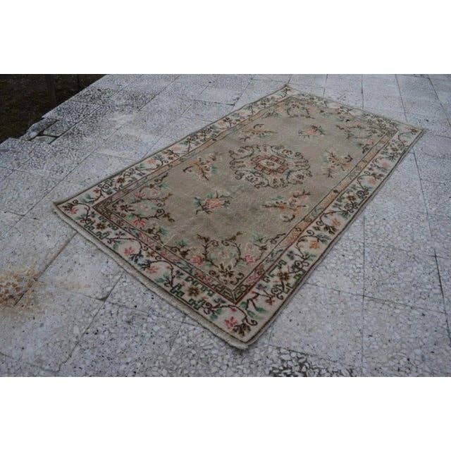 Vintage Oushak Rug 3'9'' x 6'10''