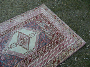 Vintage Turkish Kars Rug 4'5'' x 6'