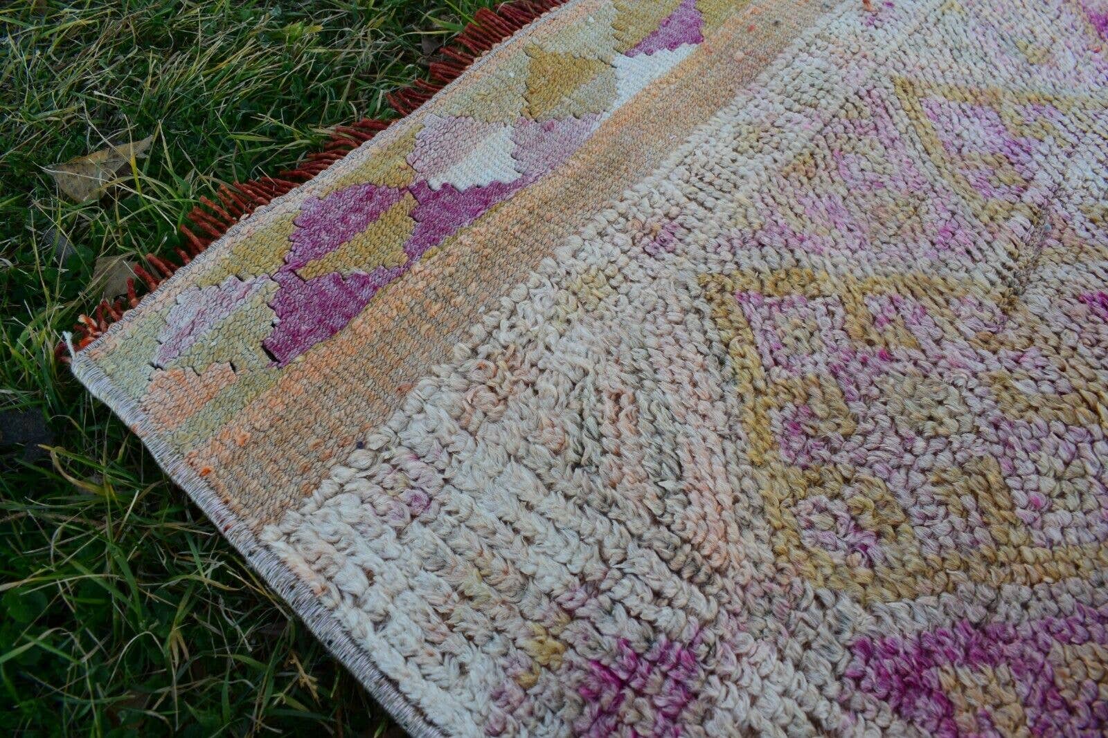 Vintage Oushak Runner 2'7'' x 13'6''