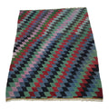 Vintage Turkish Kilim Rug 34'' x 43''
