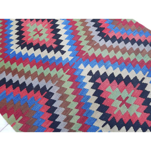 Vintage Turkish Kilim Rug 35'' x 50''