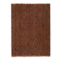 Vintage Turkish Kilim Rug 5'4'' x 7'7''