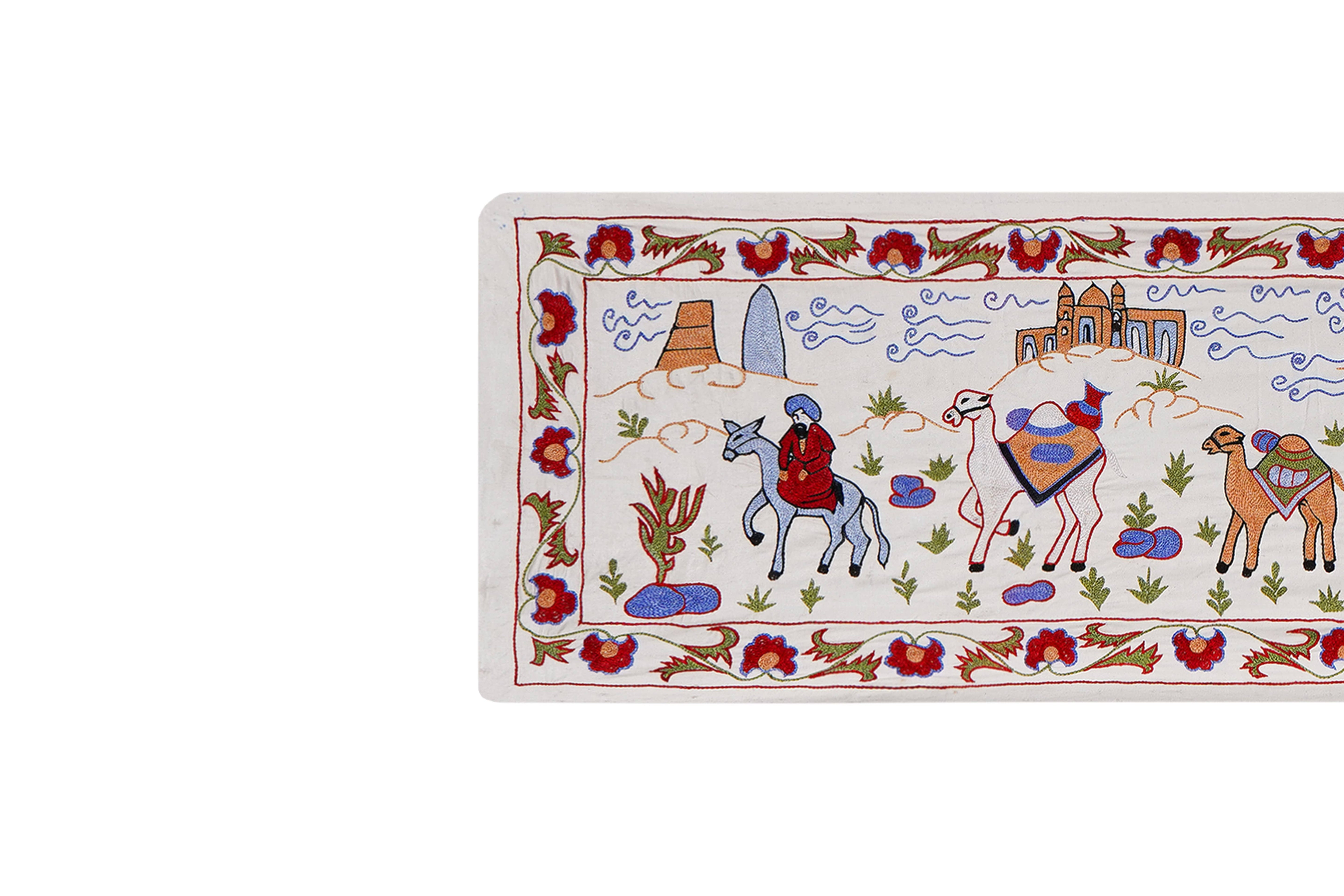 Camel Suzani Runner | 1'8'' x 6'