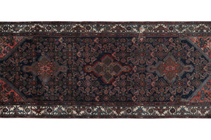 Vintage Turkish Anatolian Runner Rug 4' x 10'5''