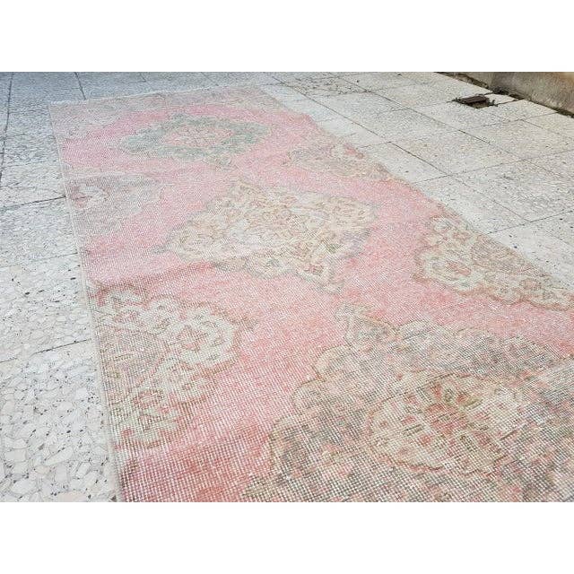 Vintage Oushak Runner 2'11'' x 12'2''