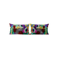 Silk Ikat Velvet Pillow Cover Set of 2 | 16'' x 24''