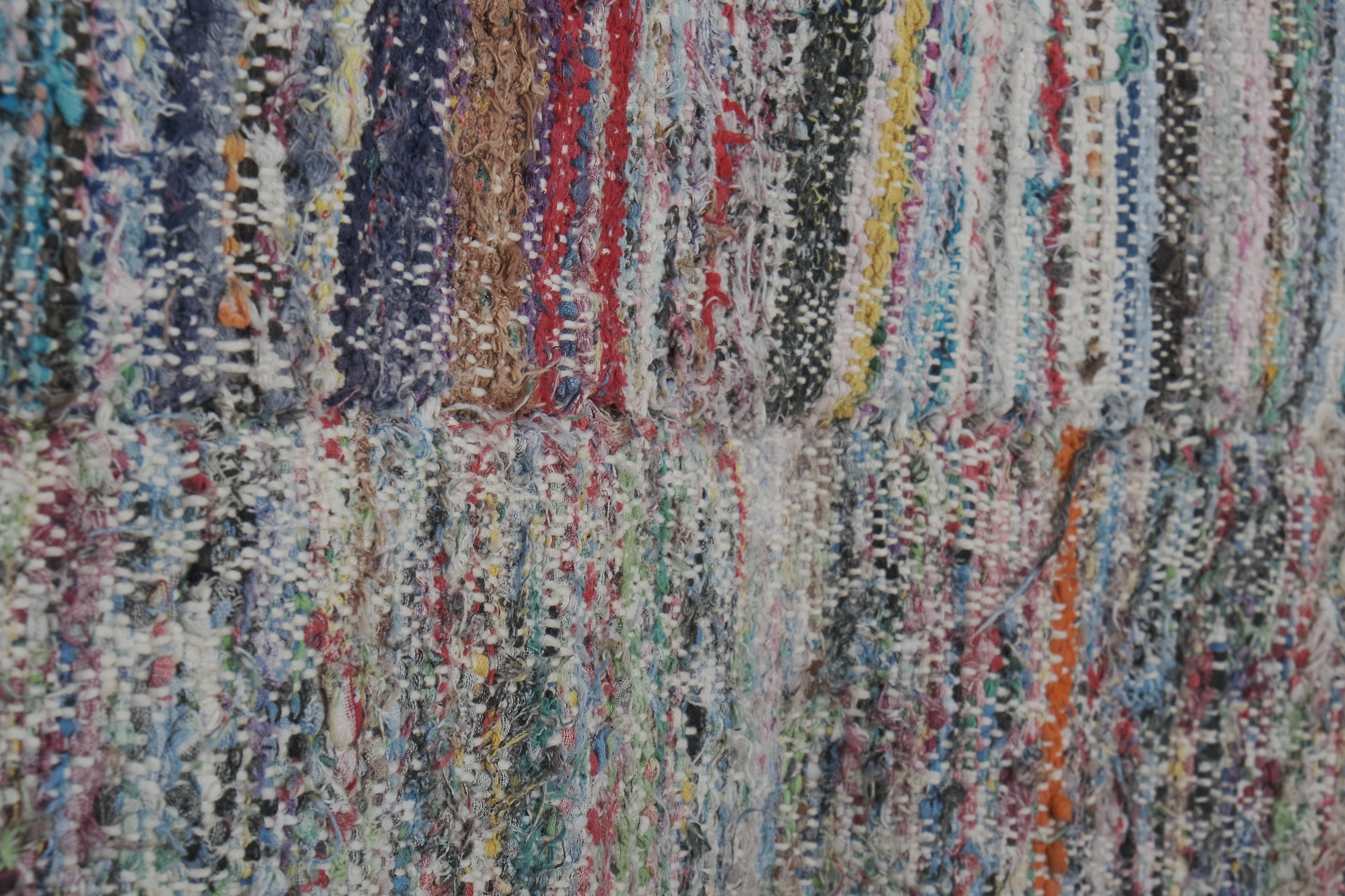 Vintage Turkish Kilim Rug 9'2'' x 10'4''
