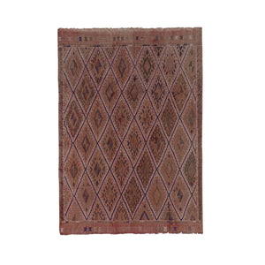 Vintage Turkish Kilim Rug 5'5'' x 7'8''