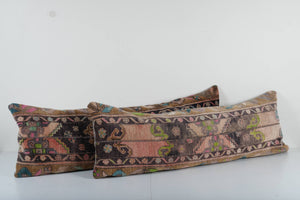 Rug Bedding Pillow Cover Set of 2 | 15'' x 45''