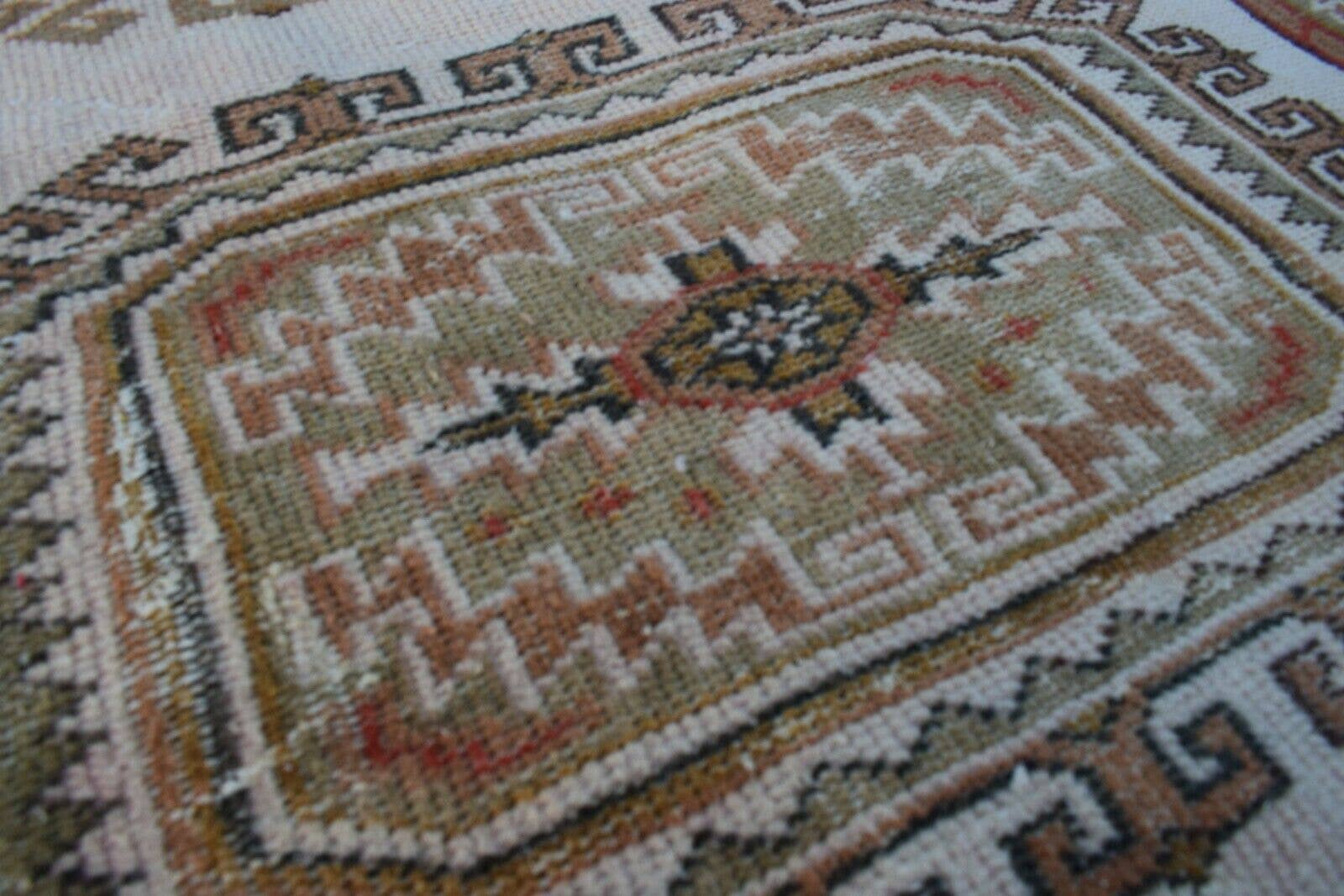 Vintage Oushak Runner 4'4'' x 15'4''