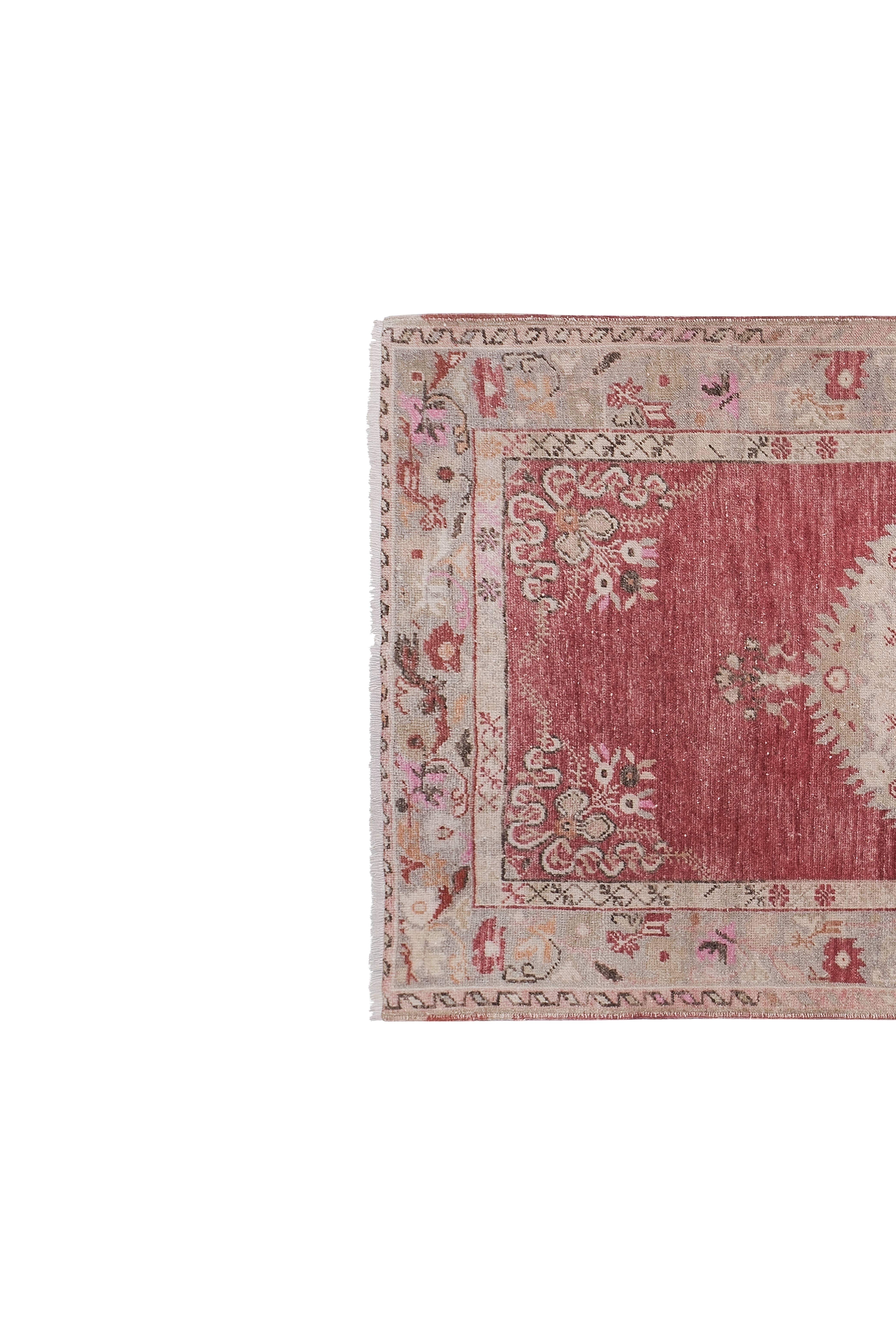 Vintage Oushak Rug 3'7'' x 6'8''