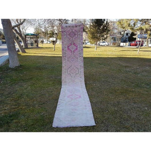 Vintage Oushak Runner 2'6'' x 13'5''