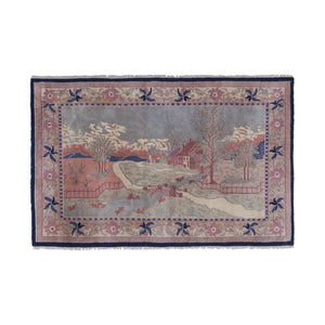 Vintage Turkish Rug 3'6'' x 5'5''