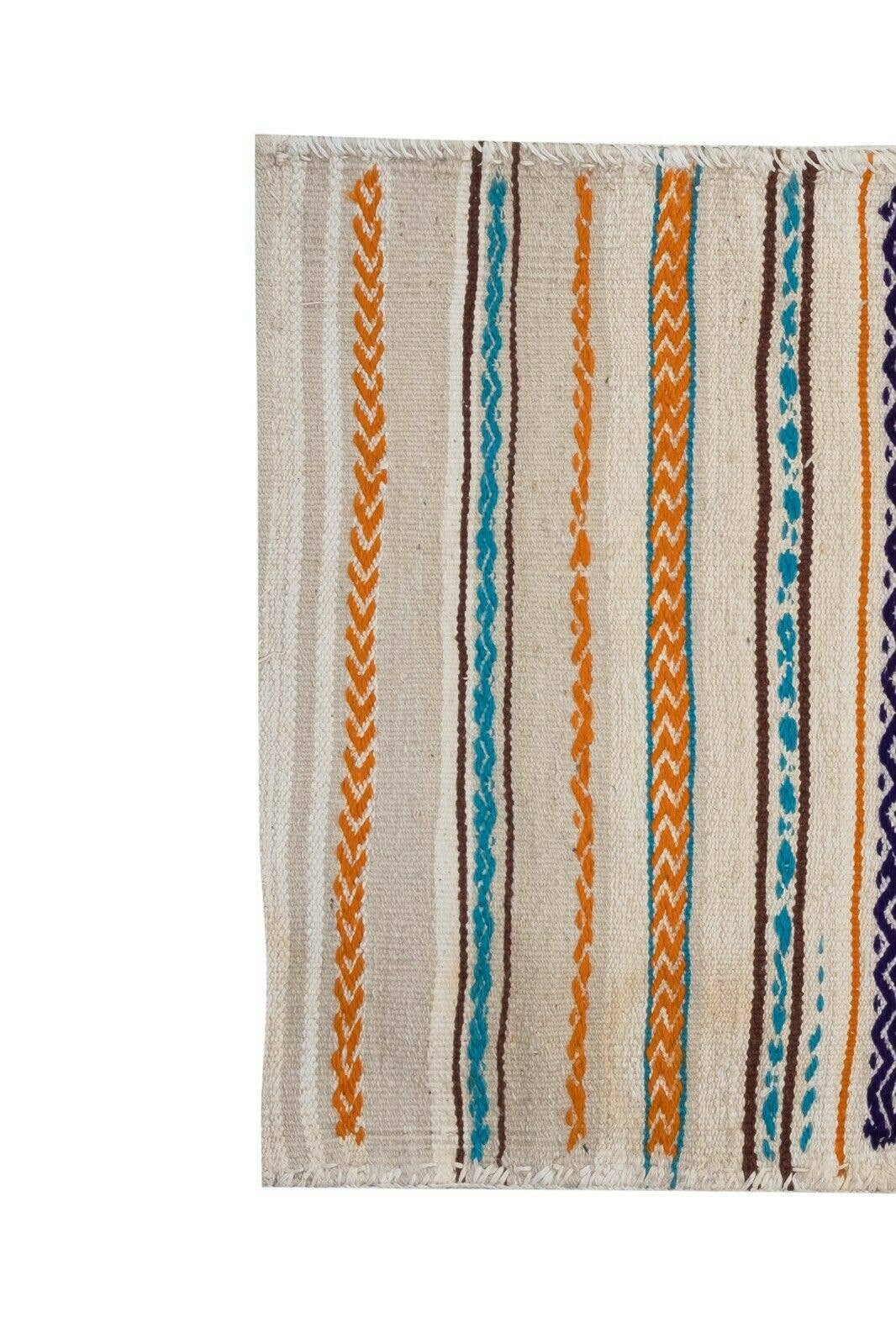 Vintage Turkish Kilim Rug 2'6'' x 5'1''