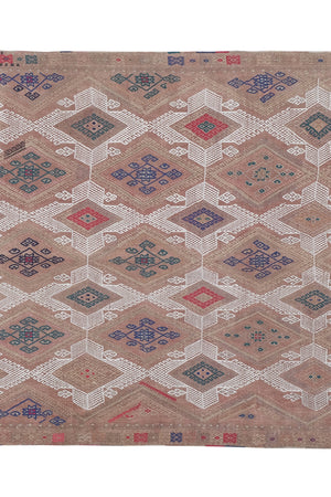 Vintage Turkish Kilim Rug 4'10'' x 6'8''