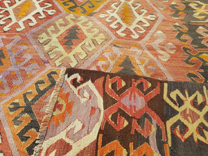 Vintage Turkish Rug 3' x 8'11''