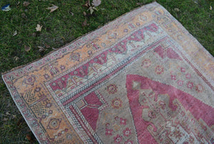 Vintage Turkish Konya Rug 4'9'' x 8'