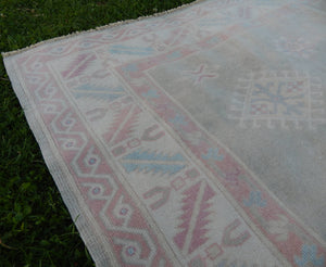 Vintage Kars Oushak Rug 6'10'' x 8'9''