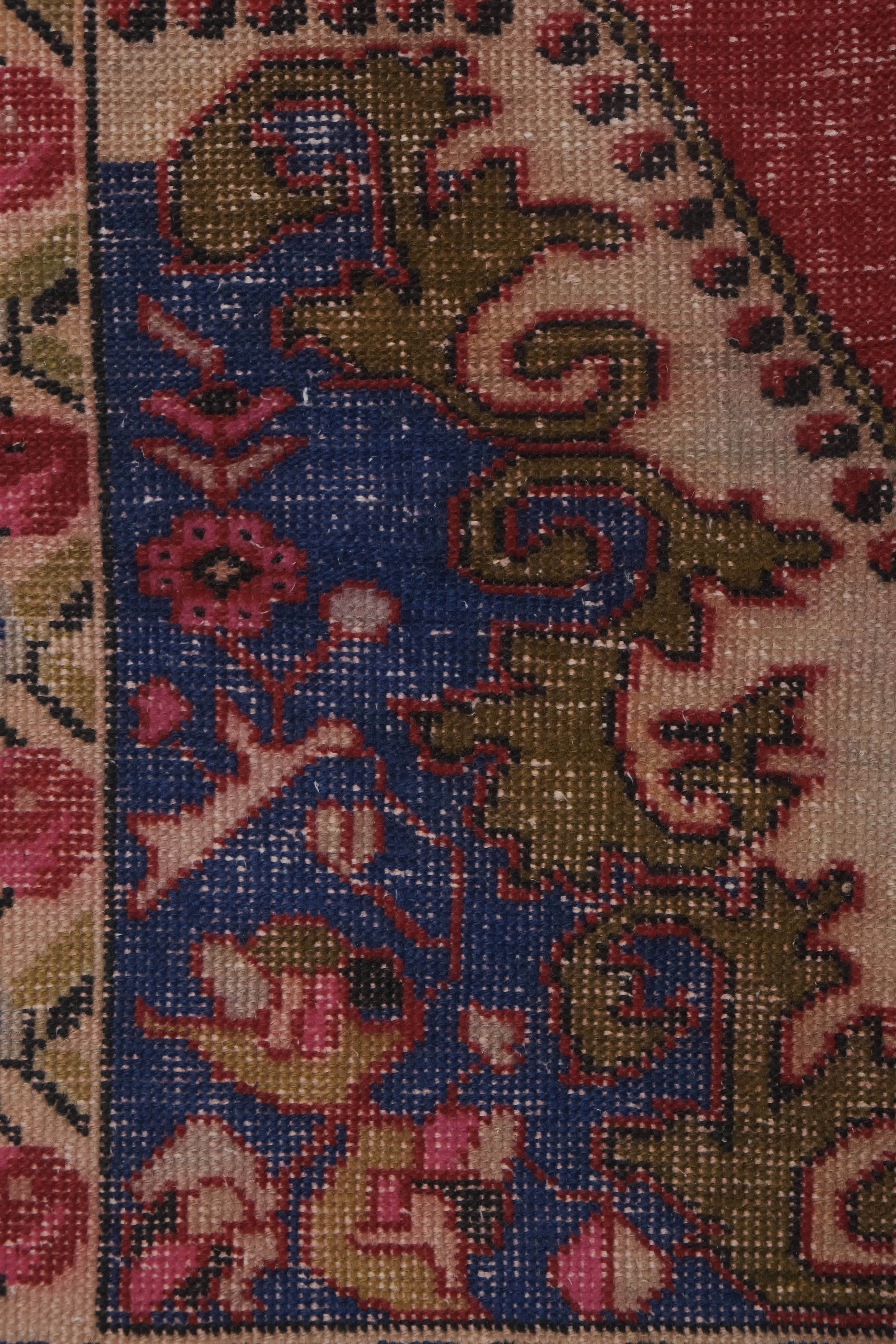 Vintage Oushak Rug 4'5'' x 7'3''
