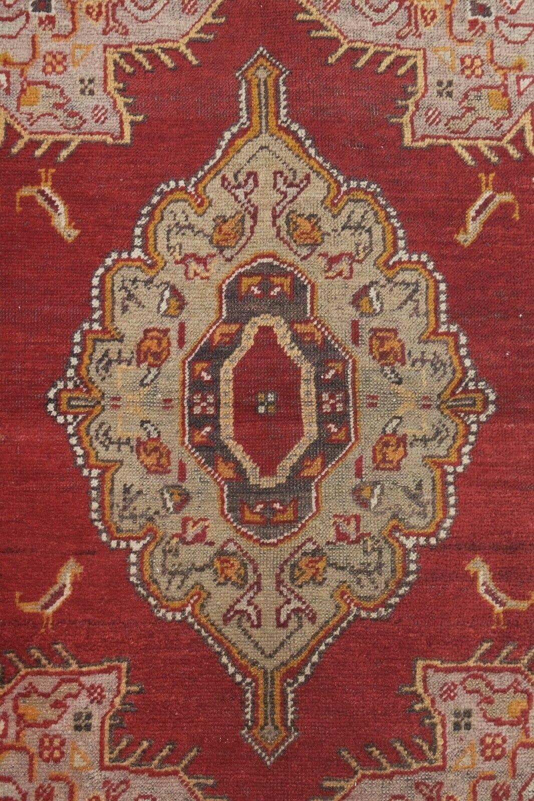 Vintage Turkish Rug 3' x 4'4''