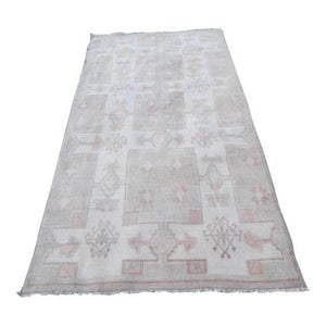 Vintage Oushak Rug 4'3'' x 8'