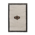 Vintage Checkered Turkish Tulu Rug 4'8'' x 7'
