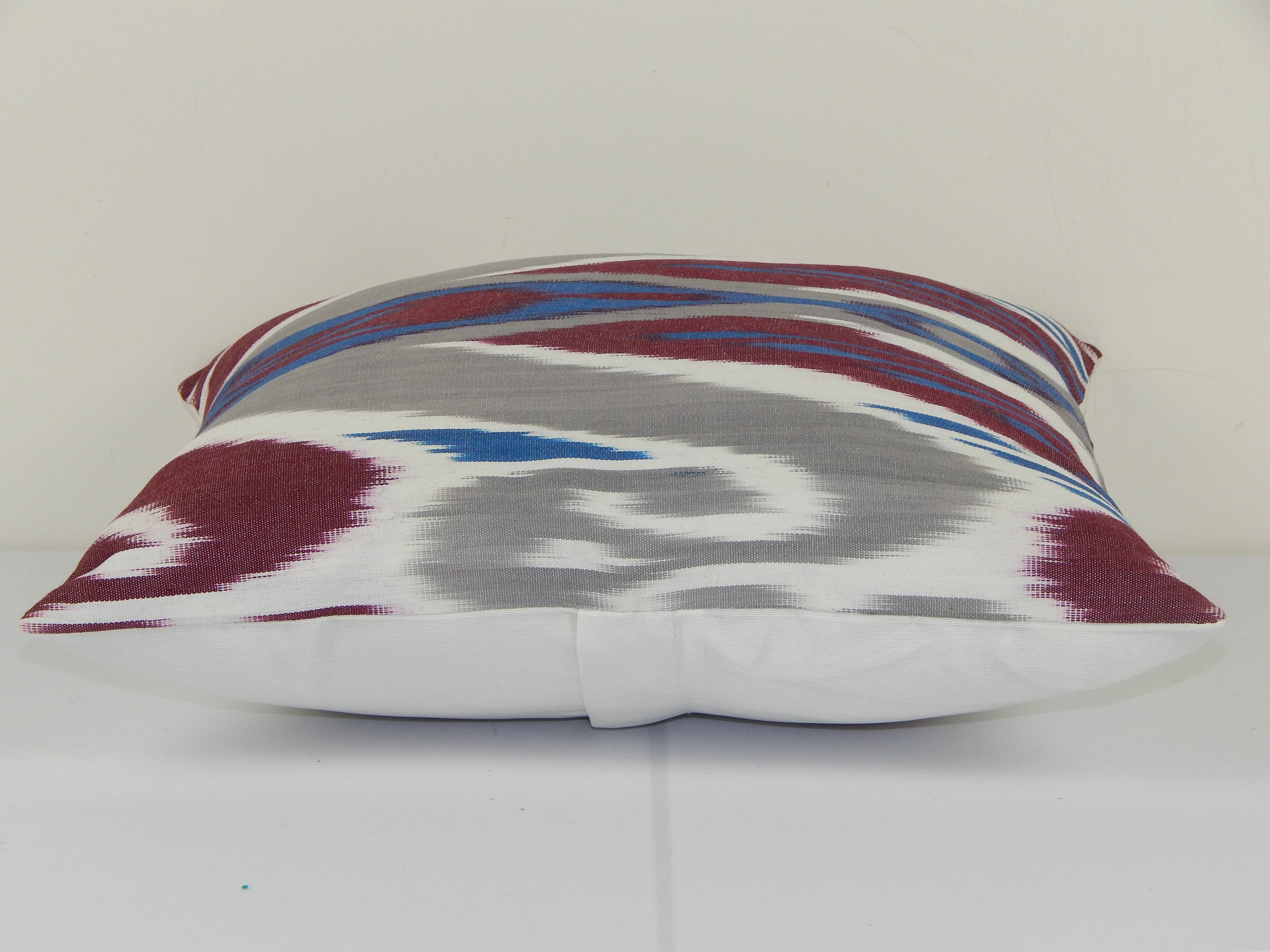 Silk Ikat Velvet Pillow Cover | 13'' x 15''