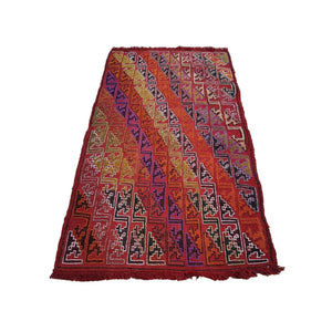 Vintage Turkish Rug 21'' x 37''