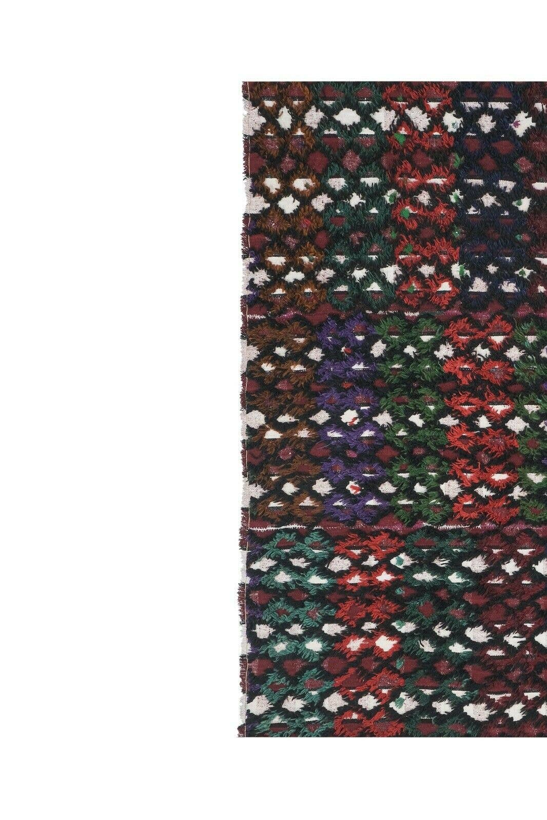 Vintage Turkish Tulu Rug 5'3'' x 7'1''