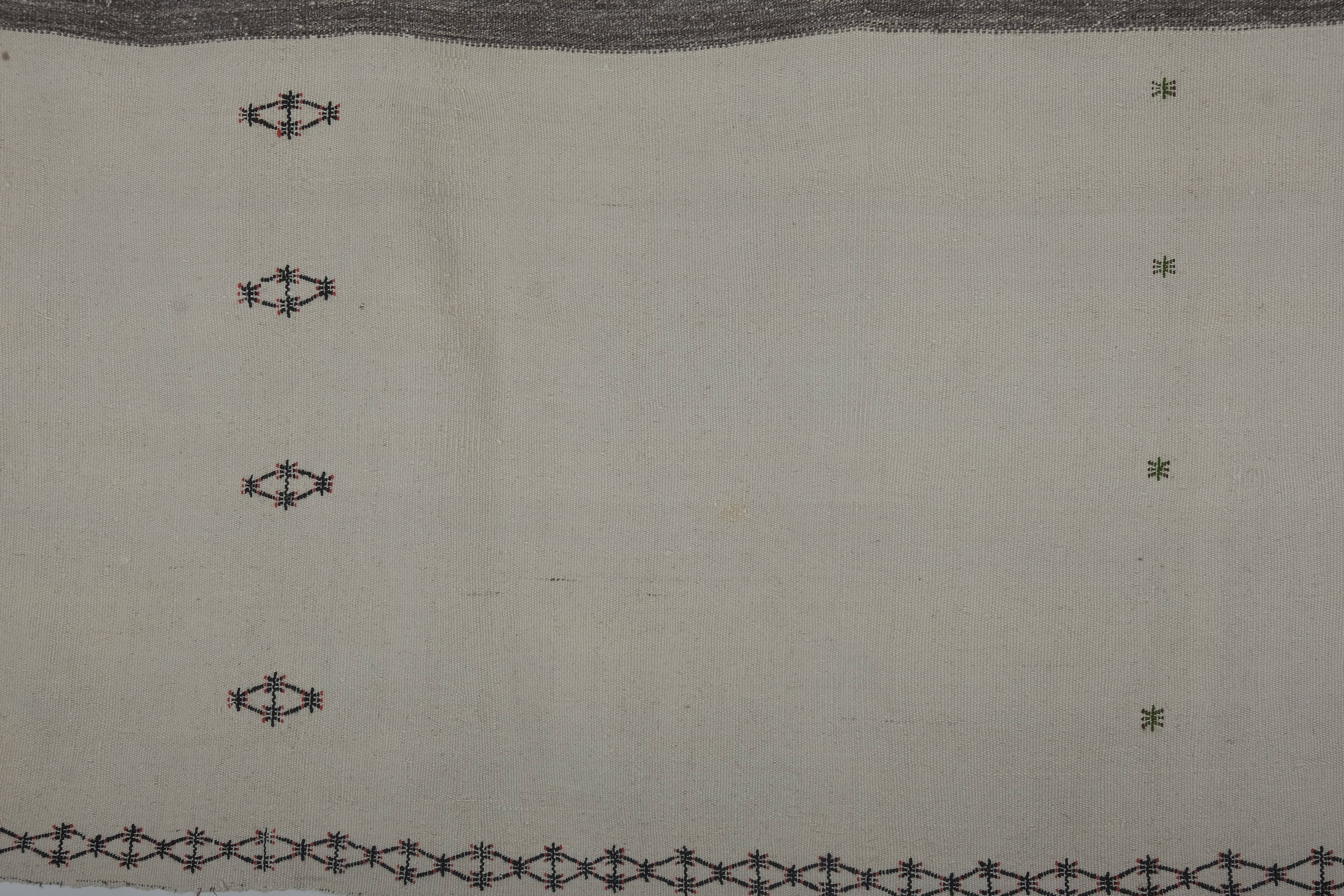 Vintage Turkish Kilim Runner 3'1'' x 10'6''