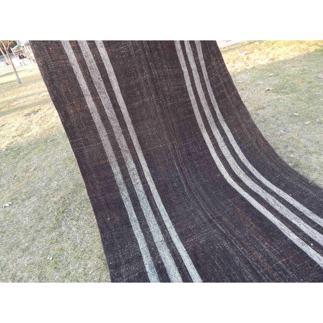 Vintage Turkish Kilim Rug 5'5'' x 9'10''