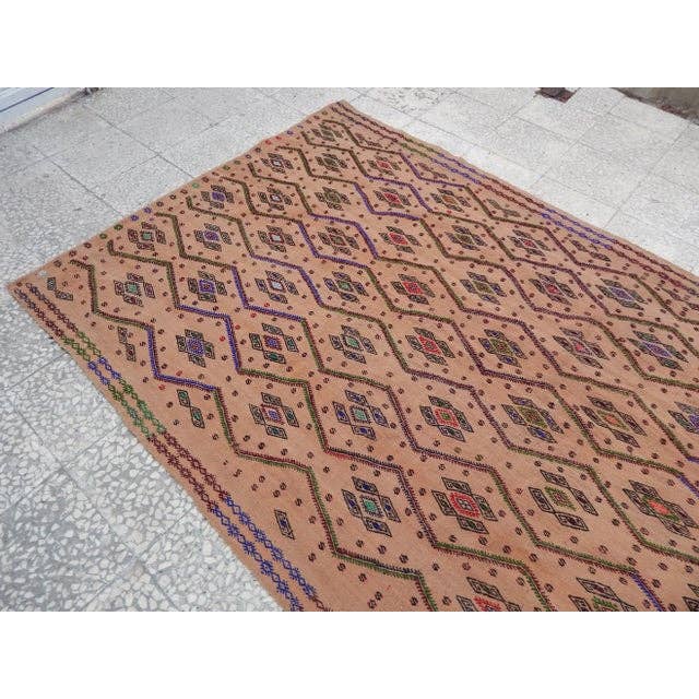 Vintage Karapinar Kilim Rug 5' x 9'5''