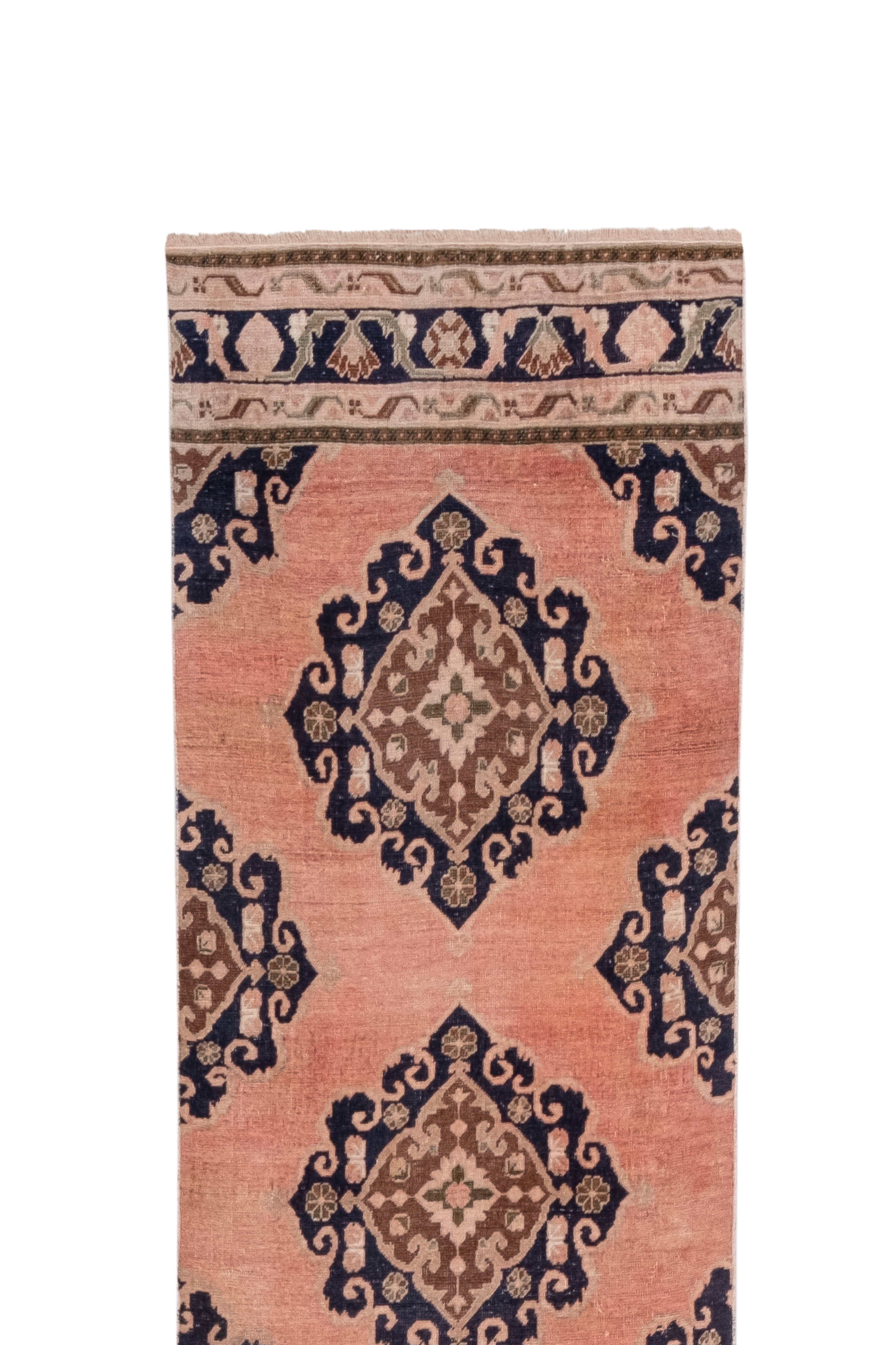 Vintage Turkish Runner Rug 2'11'' x 18'3''