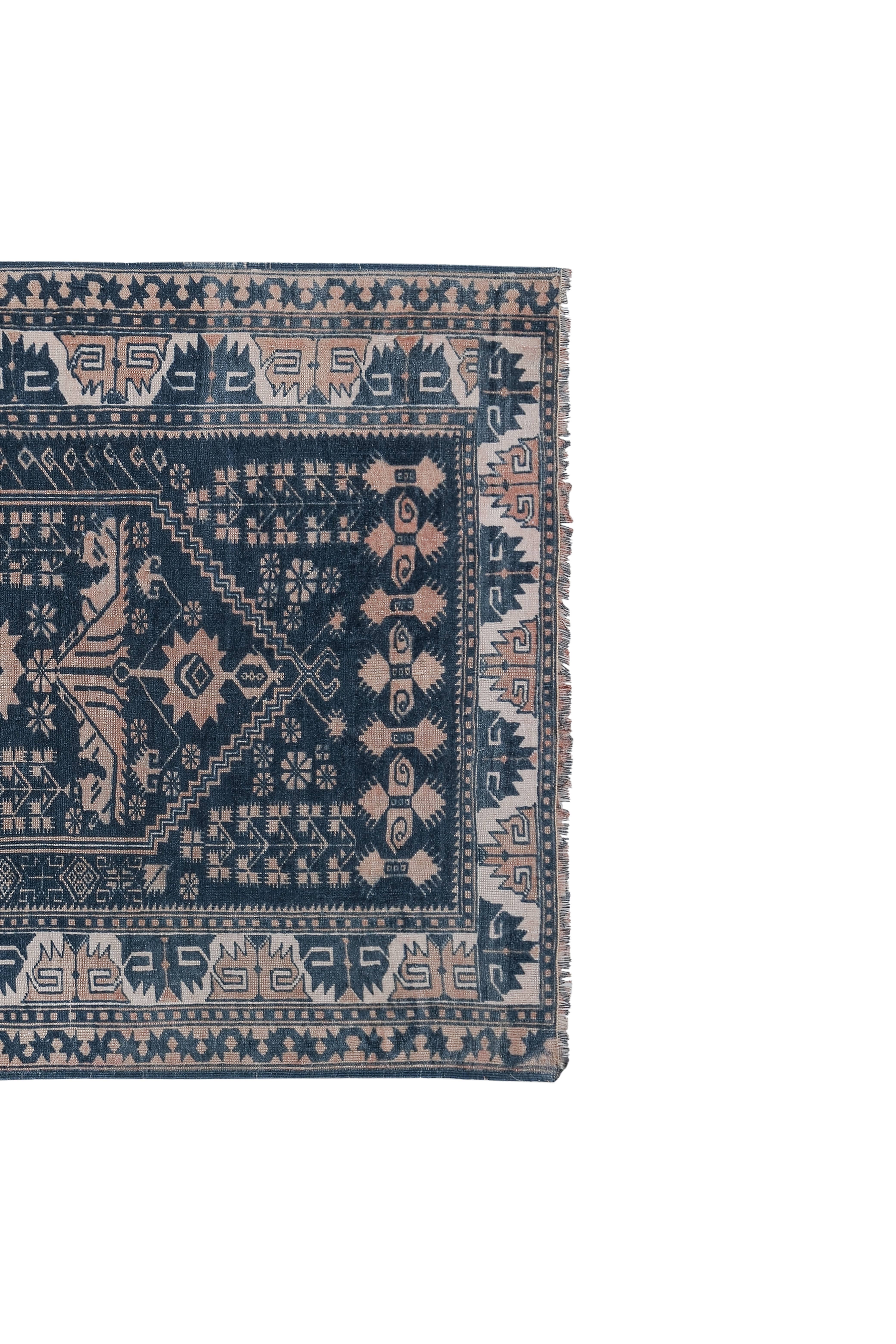 Vintage Turkish Rug 3'9'' x 5'6''