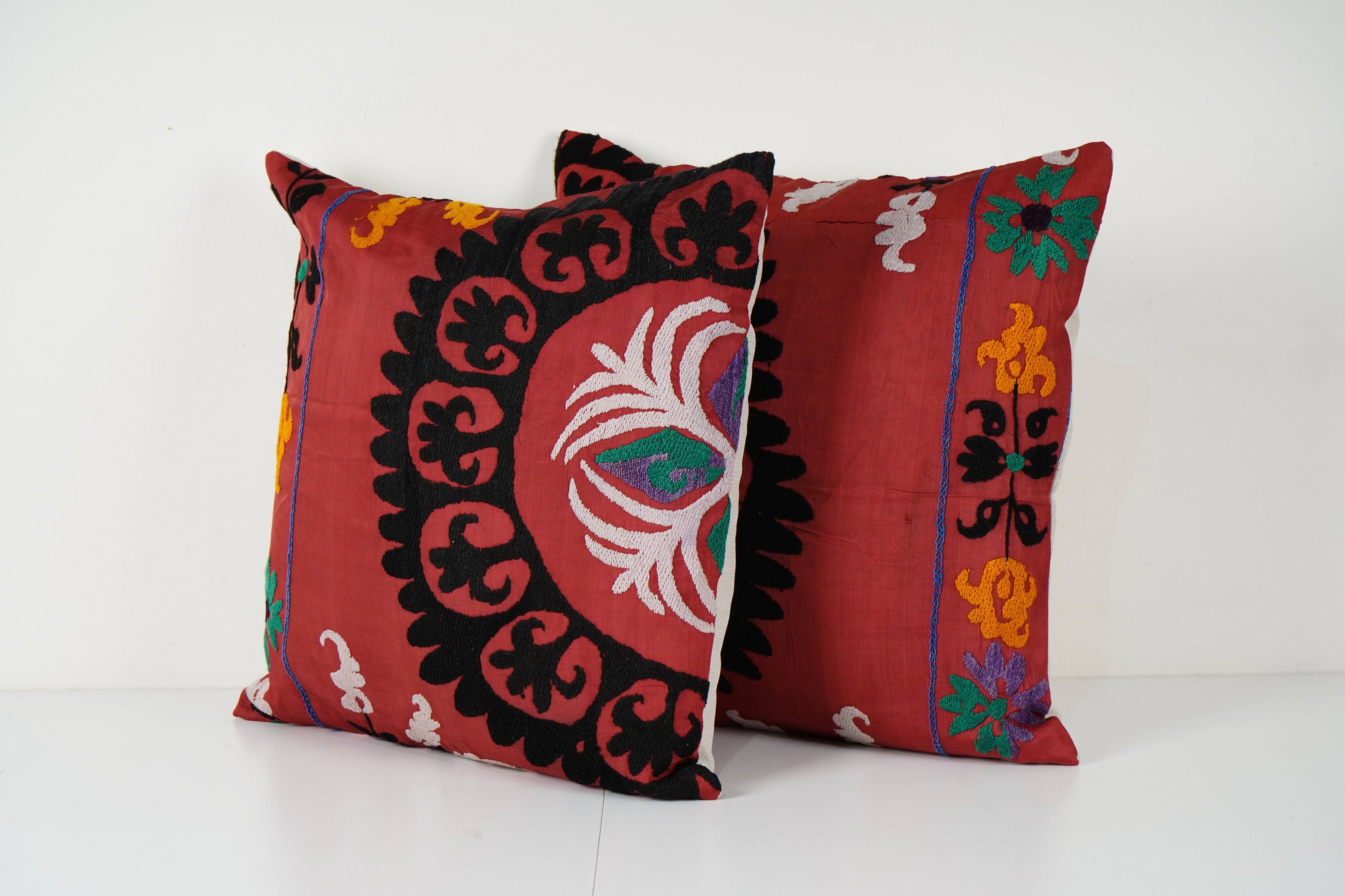 Suzani Pillow Cover Set of 2 | 20'' x 20''
